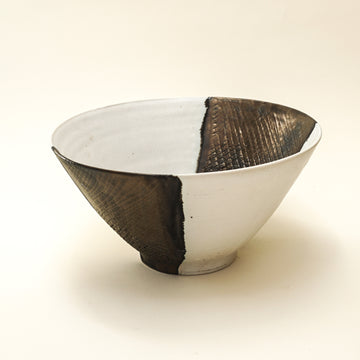 Metallic Bronze Textured Bowl