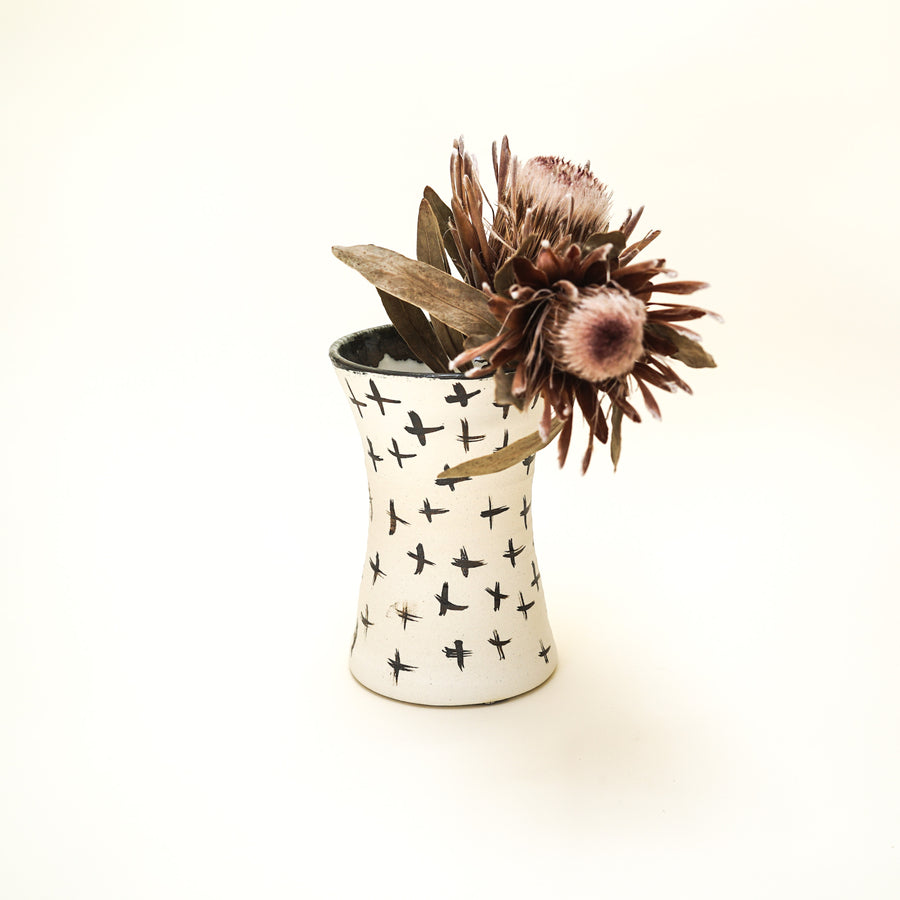 Positively Fluted Vase