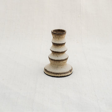 Trinity Ringed Candlestick Holder