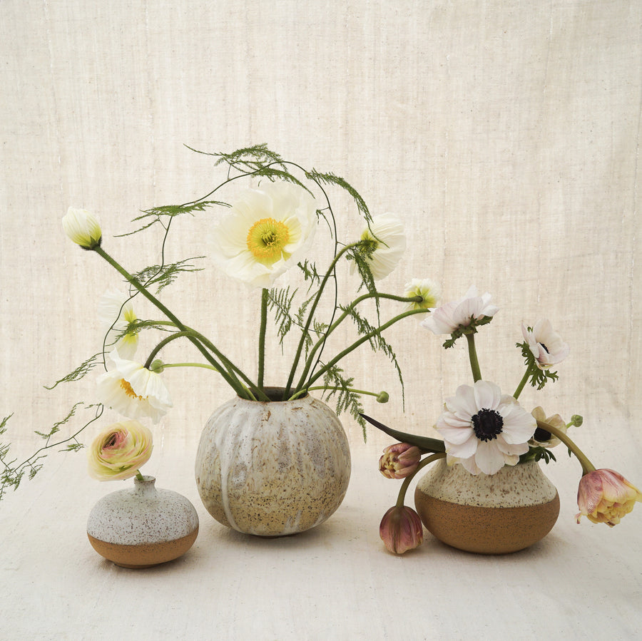 Zuni Vase & Flower Frog Set