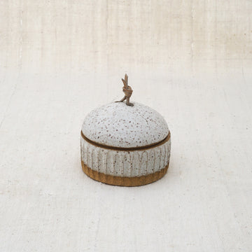 Tassel Top Salt Cellar