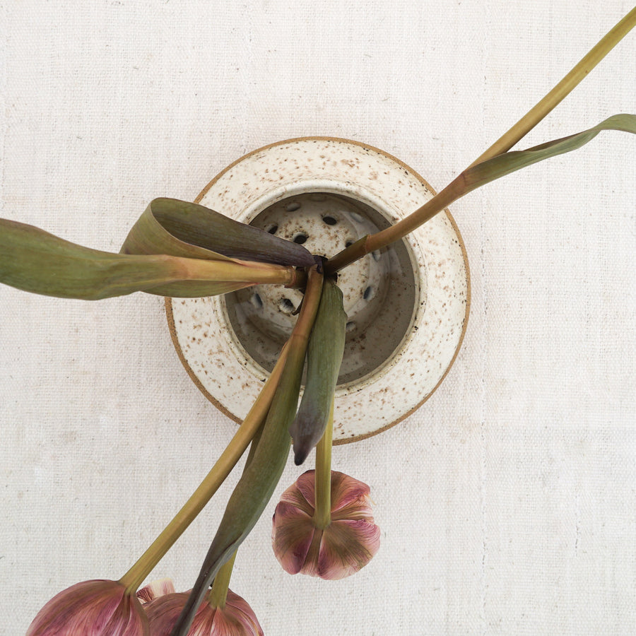 Zuni Vase & Flower Frog Set