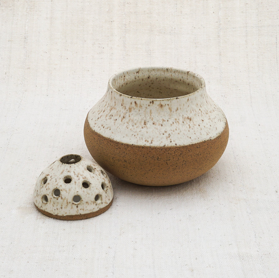 Zuni Vase & Flower Frog Set