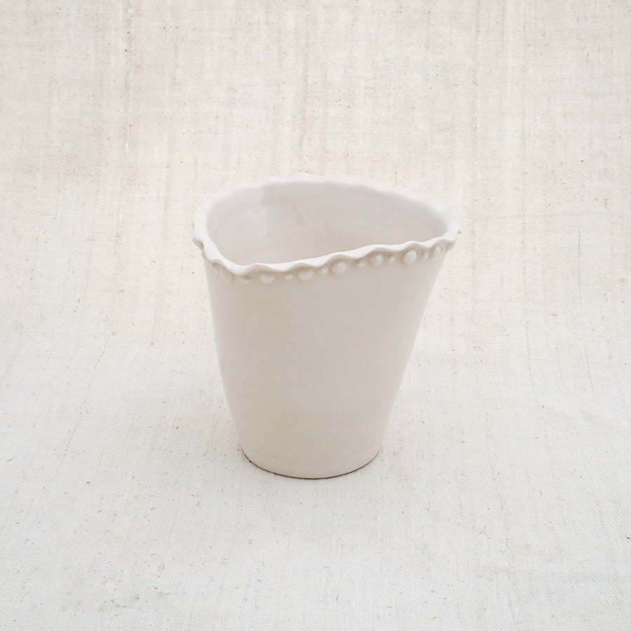 Tiny Tips of Pearls Vase